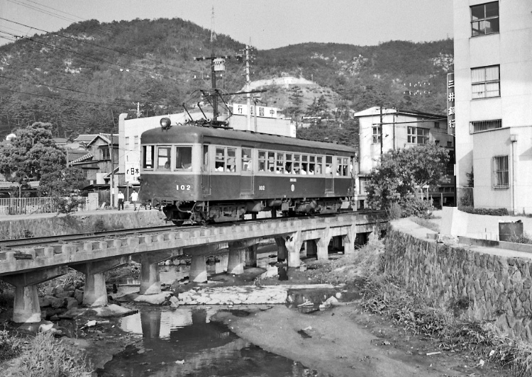 玉野市電気鉄道（玉駅）