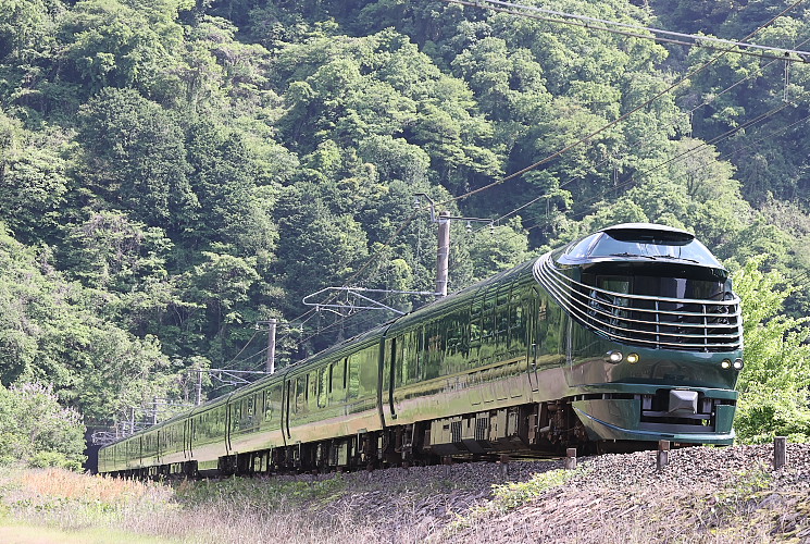 瑞風試運転（美袋～備中広瀬）キハ８７系 新系列気動車