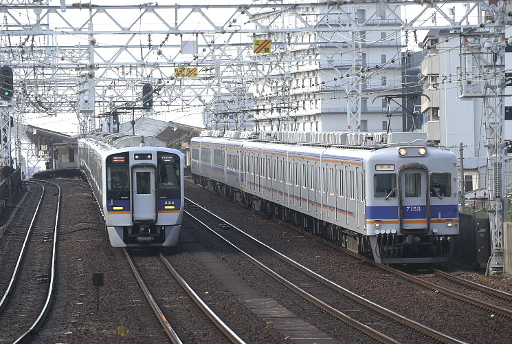 南海電気鉄道並走（新今宮～今宮戎）