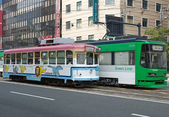 広島電鉄１１５６号電車