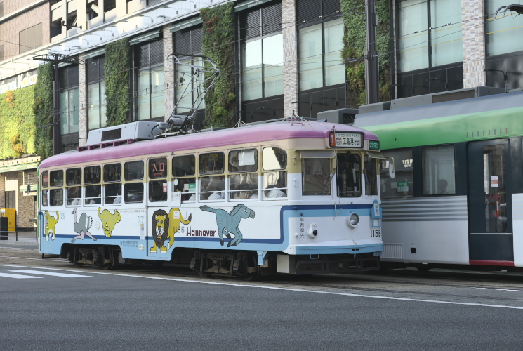 広島電鉄１１５６号電車