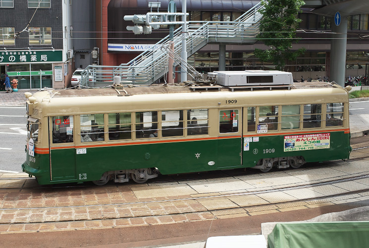 広島電鉄１９０９号電車