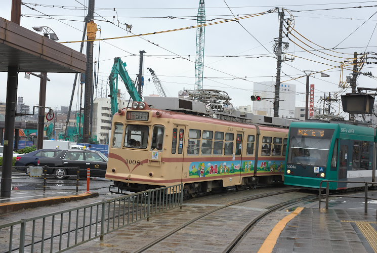 広島電鉄３００８号電車