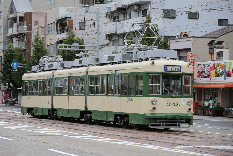 広島電鉄３１０２号電車