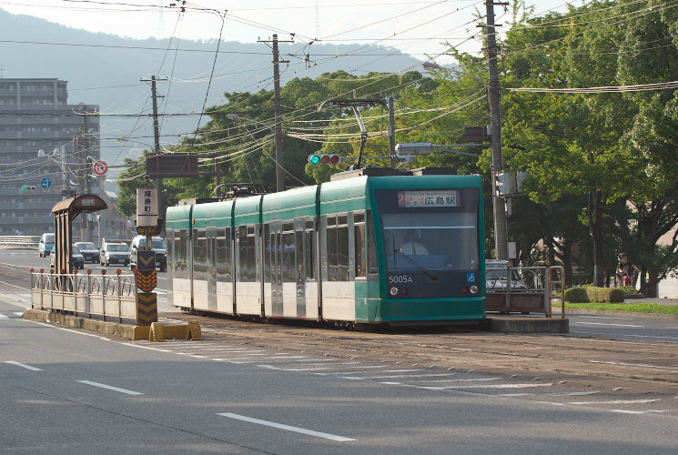 広島電鉄５０００形（５００５号）