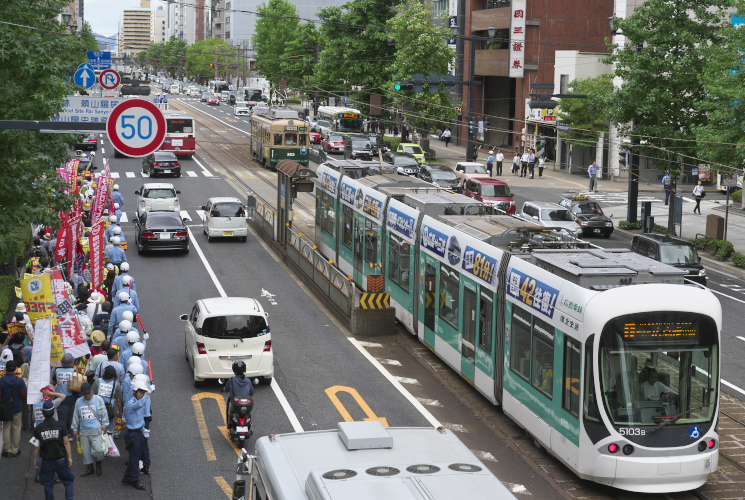 ８．６広島大行動（広島市中区）