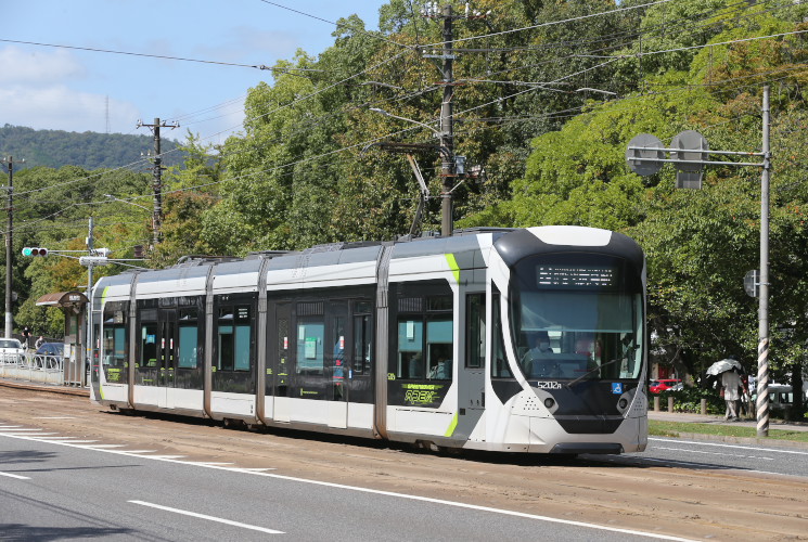 広島電鉄５２００形（５２０２号）福島町～西観音町