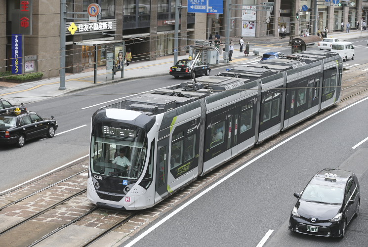 広島電鉄５２０８号電車