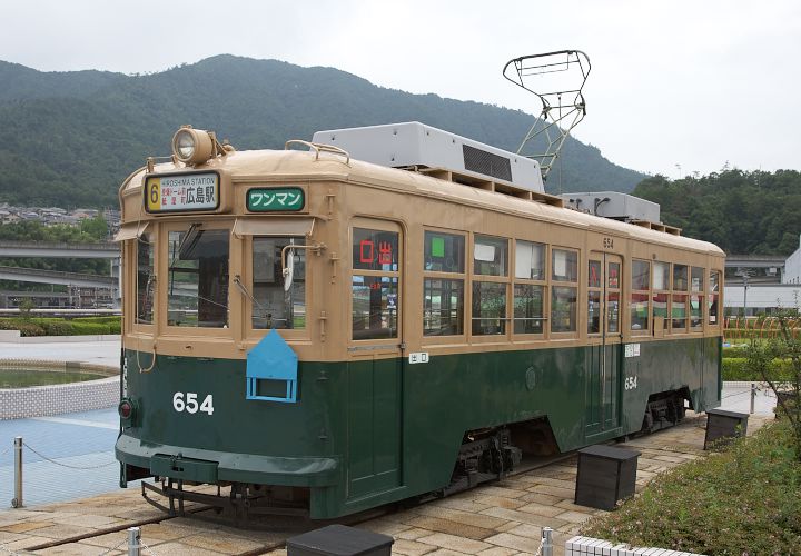 広島電鉄６５４号電車（長楽寺）