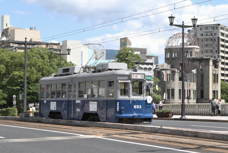 広島電鉄６５３号電車（相生橋）