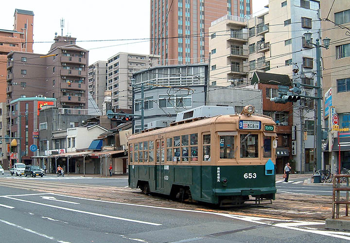 広島電鉄６５３号電車（土橋）