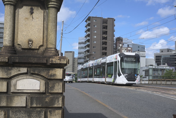 広島電鉄５２０５号（的場町～猿猴橋町）