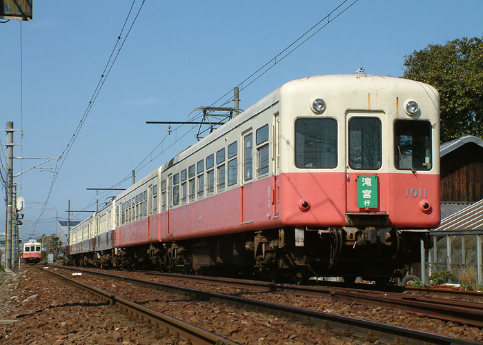 琴電１０１０形（仏生山）