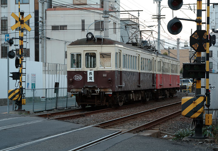 琴電１２０号（瓦町側線）