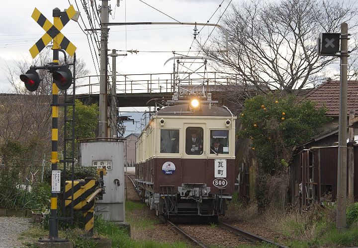 琴電５００号（林道～花園）