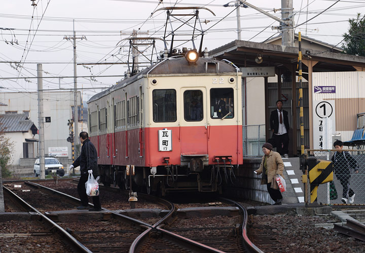 琴電２２号（八栗駅）