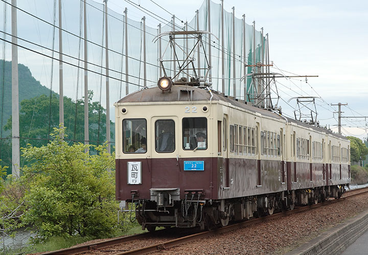 琴電２２号（春日川～沖松島）