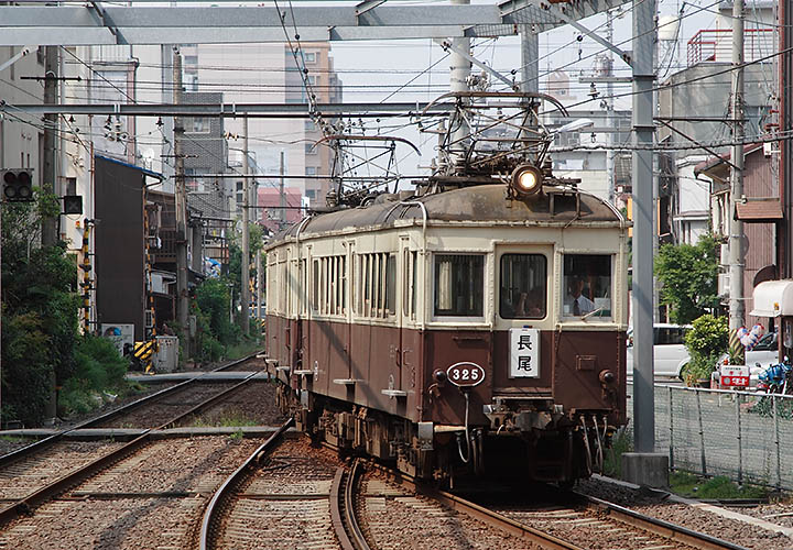 琴電３２５号（学園通り～白山）