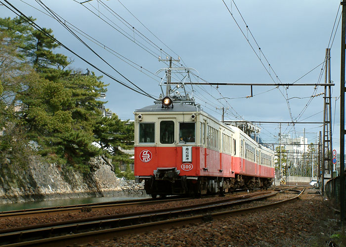 琴電５００号（片原町～高松築港）