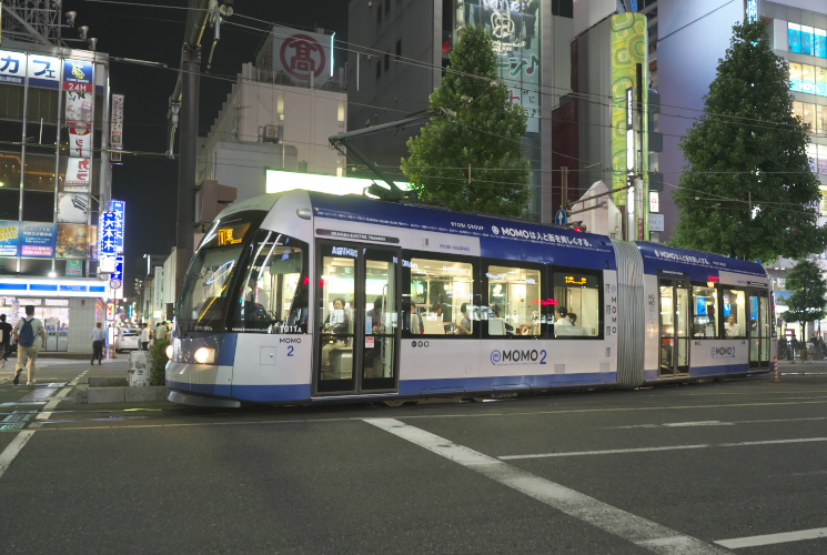 岡電１０１１号（岡山駅前）