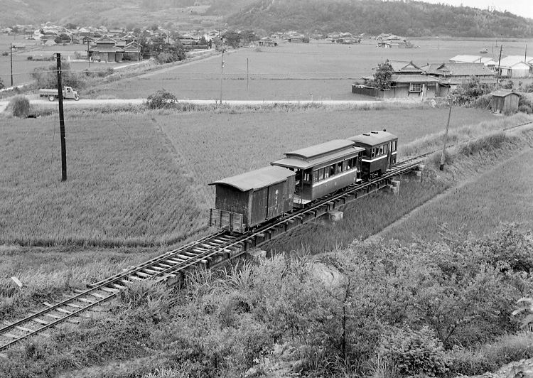 西大寺鉄道大多羅付近