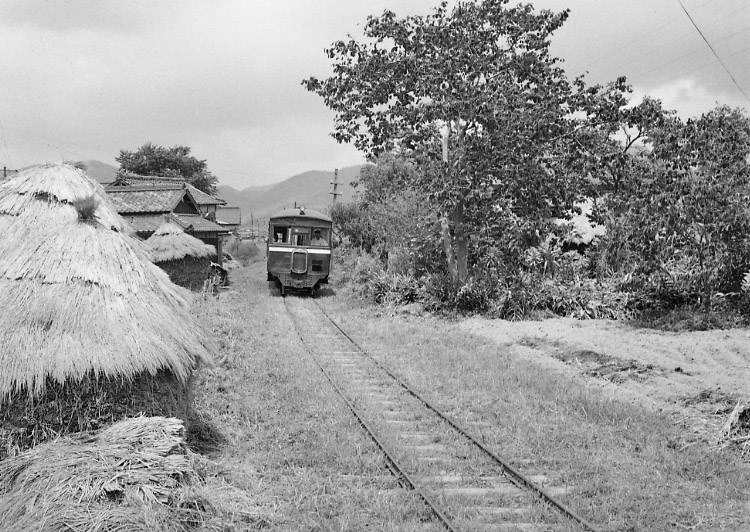 財田～長利（西大寺鉄道部）１９６２年