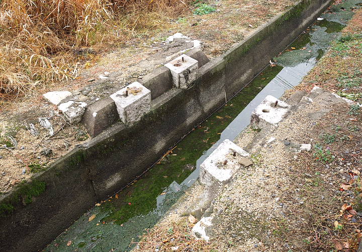 三蟠鉄道跡地（上平井～下平井）